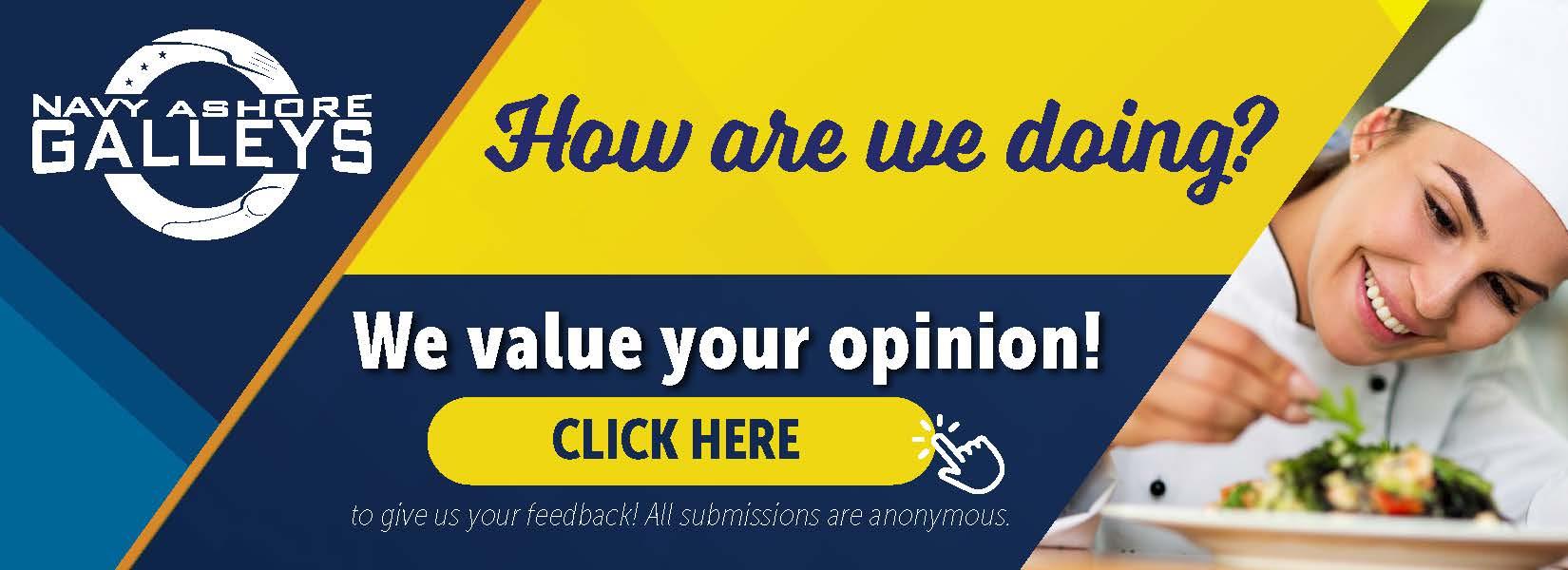 Galley customer survey ad