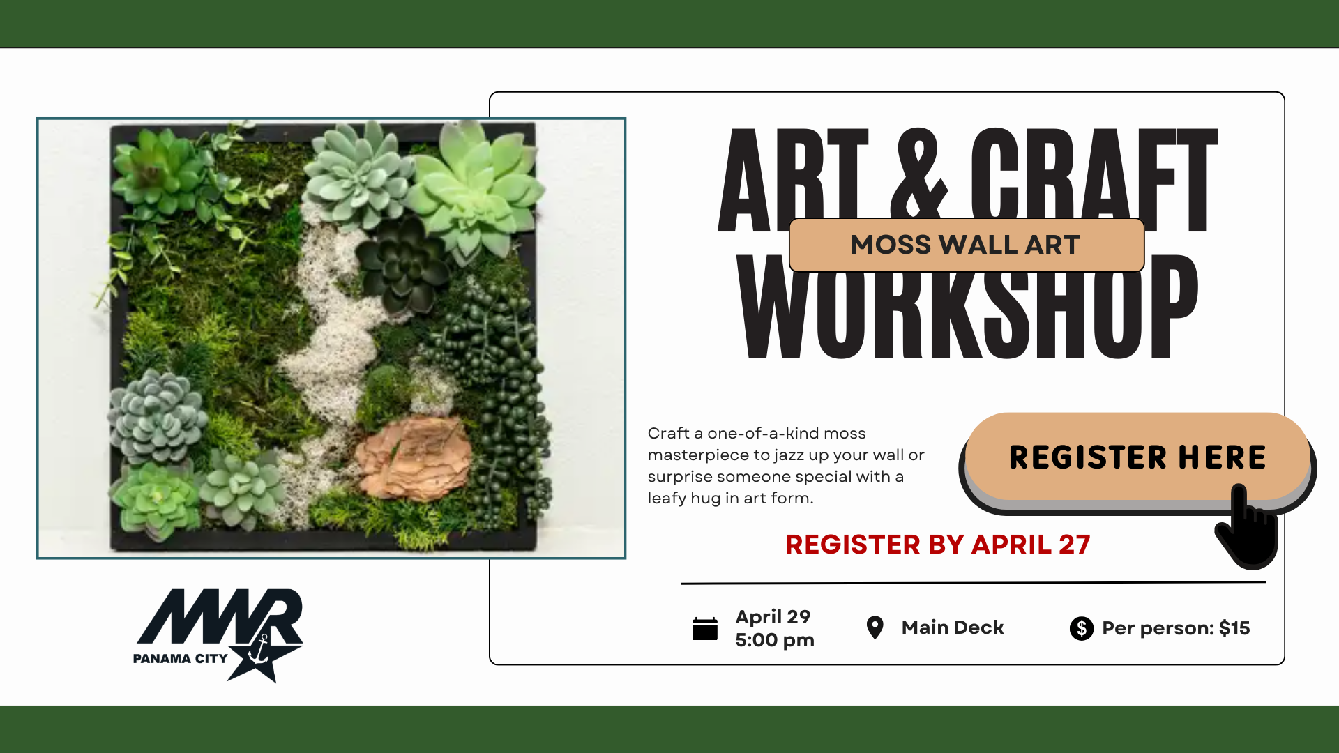 Art & Craft Workshop_Moss Wall Art_29APR2026_1920x1080px_High Tide.png