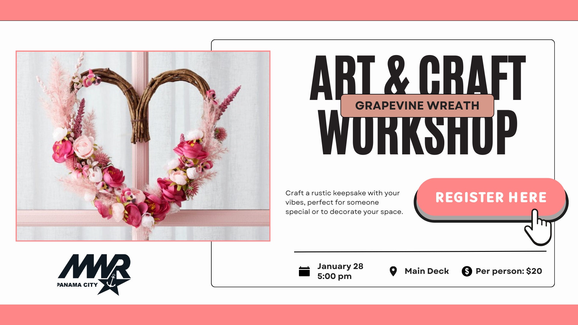 Art & Craft Workshop_Grapevine Wreath_28JAN2026_1920x1080px_High Tide.png