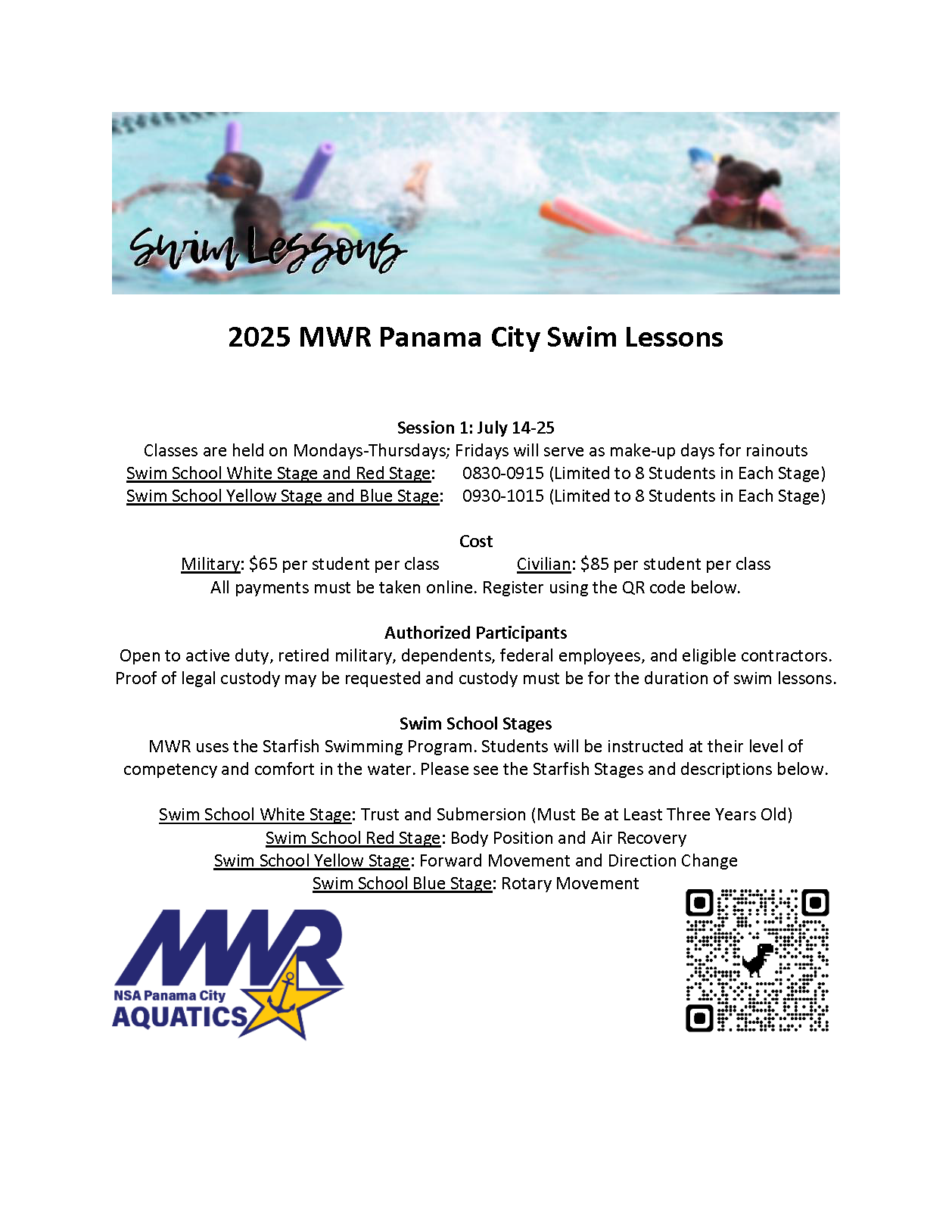 2025 MWR Panama City Swim Lessons Schedule.png