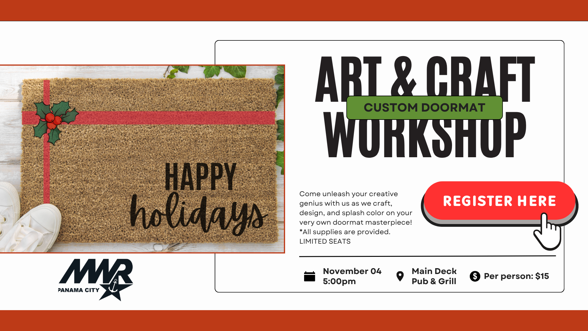 Art & Craft Workshop_Doormat_04Nov2025_1920x1080px_Newsletter.png